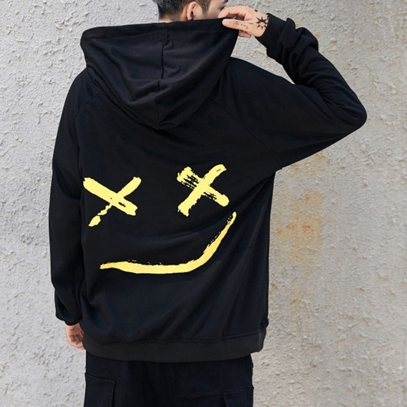 Oversized Patchwork Hoodie