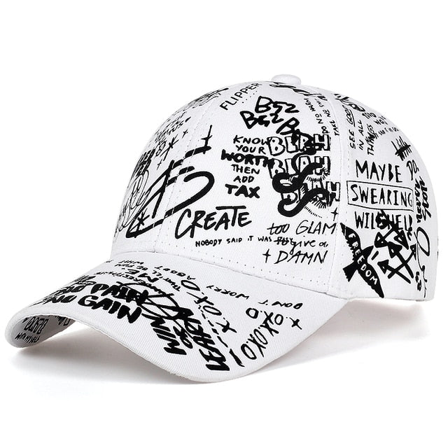 Graffiti Sun Baseball Cap