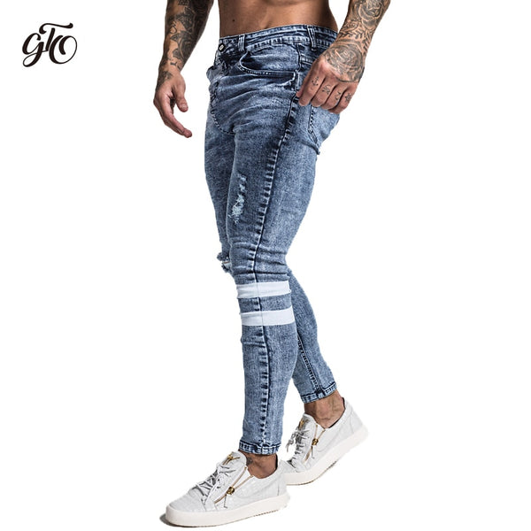 Slim Fit Ripped Skinny Jeans