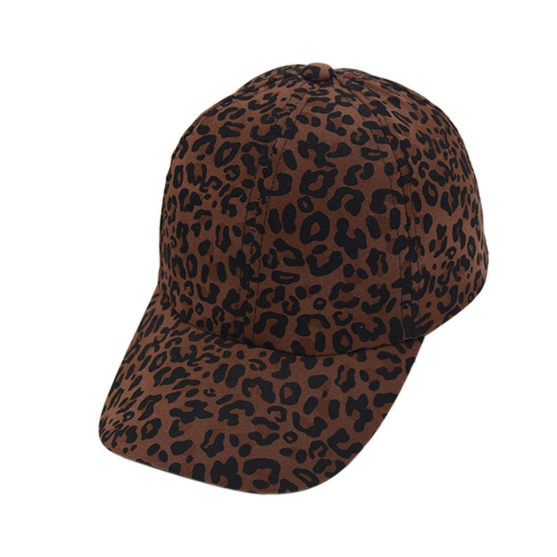 Leopard Print Baseball Cap