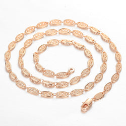 The Rose Gold Rope Chain