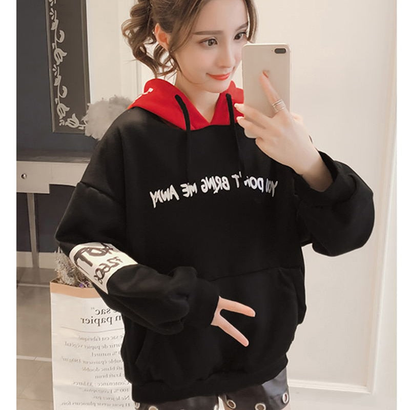 Letter Print Cool Hoodie