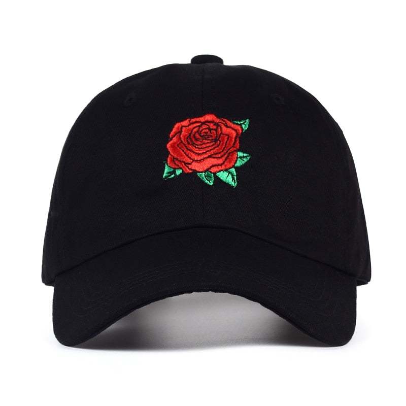 Fashion Rose Baseball Cap