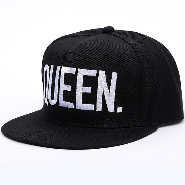 KING QUEEN Embroidered Snapback